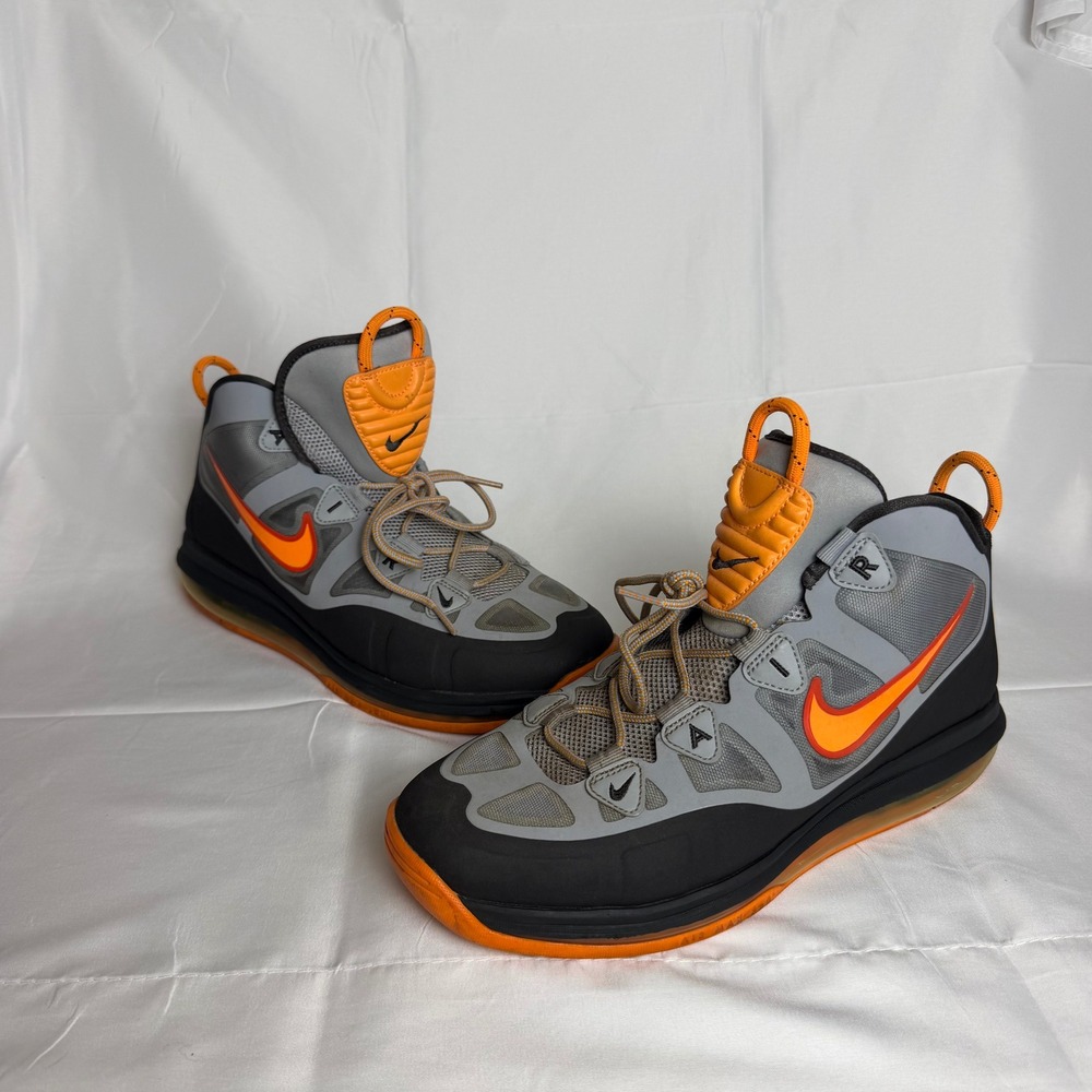 Nike Air Max Uptempo Fuse 360 Orange Mens 9 Basketball Shoes 555103-006